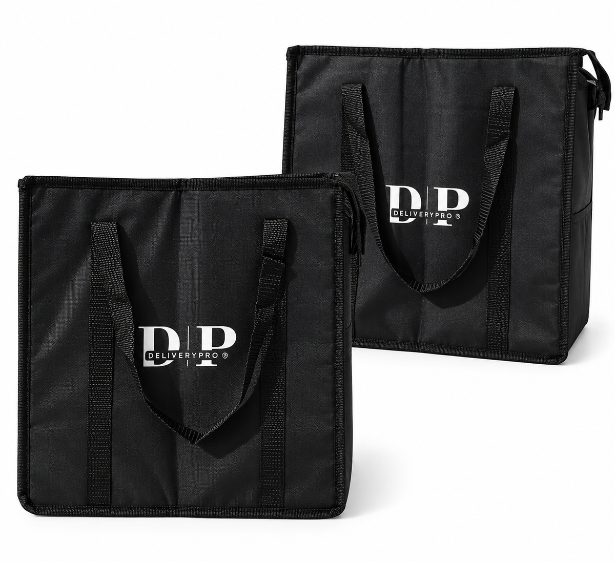 DeliveryPro Premium Insulated Food Delivery Tote Bag – 2-Pack Value Pack
