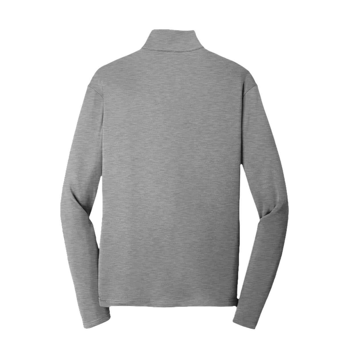 DeliveryPro Men's Performance Pullover in Light Grey Heather - back view