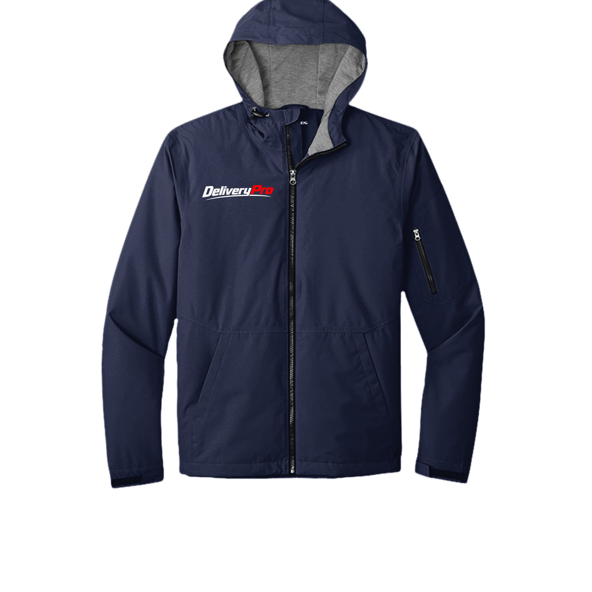 DeliveryPro™ Men's Waterproof Insulated Driver Jacket in True Navy - front view