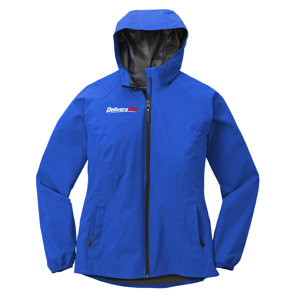 DeliveryPro Women's Essential Rain Jacket in True Royal - front view